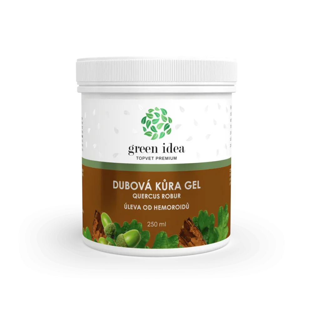 Dubová kůra gel