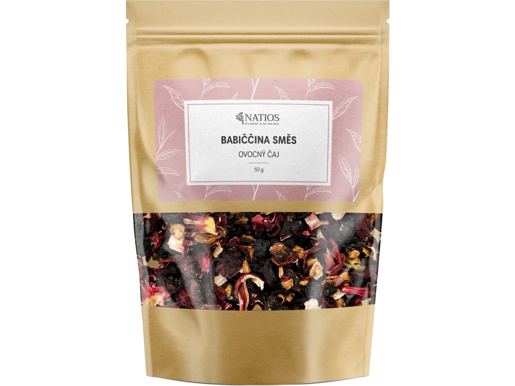 NATIOS Babiččina směs, Ovocný čaj, Sypaný, 50 g