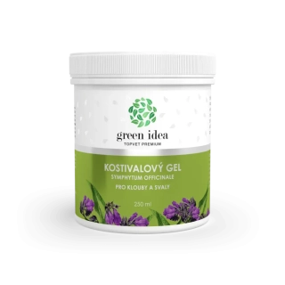 Kostivalový masážní gel 250 ml