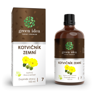 Kotvičník zemní 100 ml tinktura, kapky