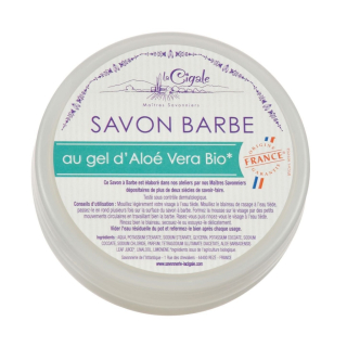 SLEVA La Cigale - Mýdlo na holení s aloe vera 150 g