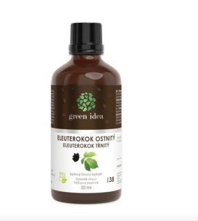 Eleuterekok tinktura - kapky 50 ml