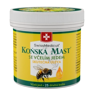 Koňská mast se včelím jedem