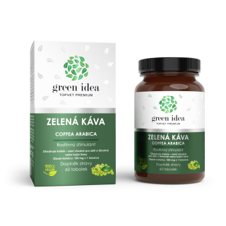 Zelená káva - bylinný extrakt - tobolky