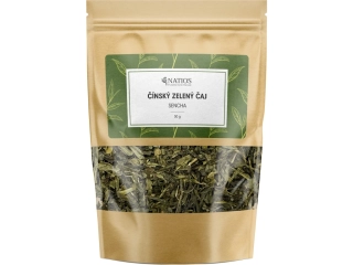 NATIOS Čínský zelený čaj Sencha, Sypaný, 50 g