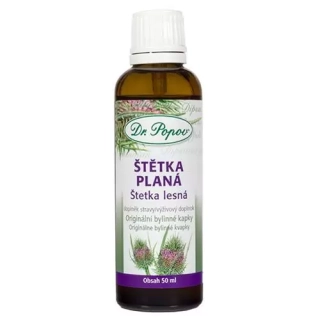 Štětka planá, originální bylinné kapky, 50 ml