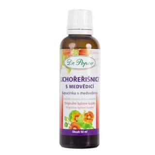 Lichořeřišnice s medvědicí, originální bylinné kapky, 50 ml