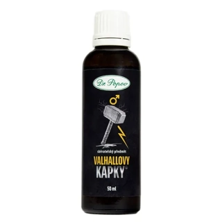 Valhallovy kapky, originální bylinné kapky, 50 ml