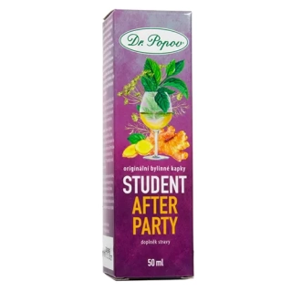 STUDENT After party, bylinné kapky, 50 ml