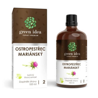 Ostropestřec tinktura - kapky 100 ml