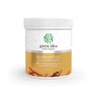 Skořicový masážní gel 250 ml