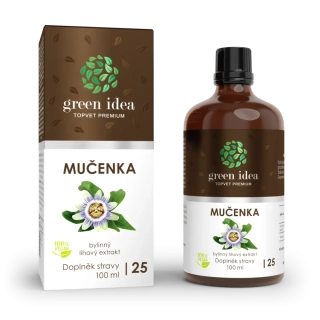 Mučenka tinktura - kapky 100 ml